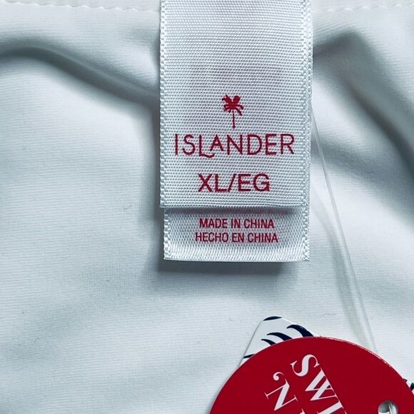 Islander Brand White bikini bottoms, Size XXL Hipster NWT - Picture 2 of 6